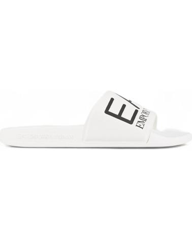 Chinelos de Mulher e Menino EMPORIO ARMANI CHANCLAS ARMANI EA7 XCP001 BLANCO