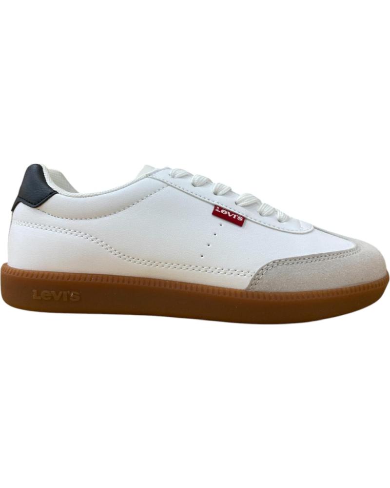Sportivo per Bambino LEVIS ZAPATILLA JACKSON VJAC0021S 0062 BLANCO