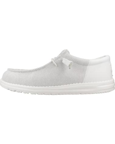 Man Boat shoes HEY DUDE INFORMALES HOMBRE MODELO 40011H COLOR BLANCO GHSTD