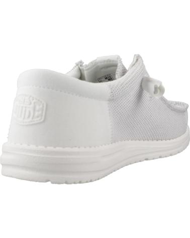 Man Boat shoes HEY DUDE INFORMALES HOMBRE MODELO 40011H COLOR BLANCO GHSTD