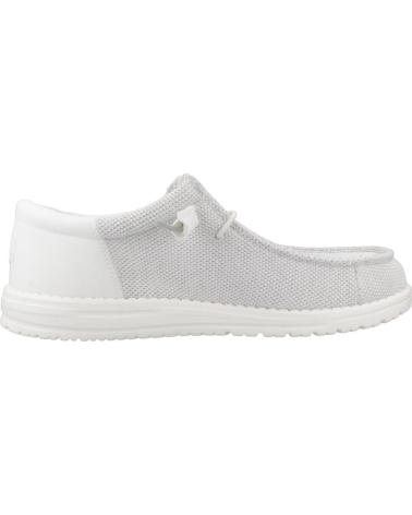 Man Boat shoes HEY DUDE INFORMALES HOMBRE MODELO 40011H COLOR BLANCO GHSTD