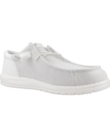 Man Boat shoes HEY DUDE INFORMALES HOMBRE MODELO 40011H COLOR BLANCO GHSTD