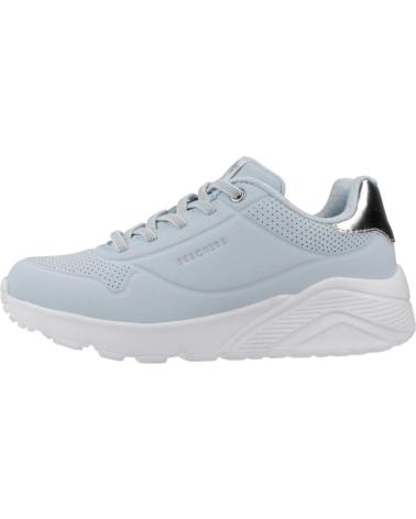 Deportivas de Niña SKECHERS ZAPATILLAS NINA MODELO UNO LITE-METALLIC MO COLOR AZUL LBSL