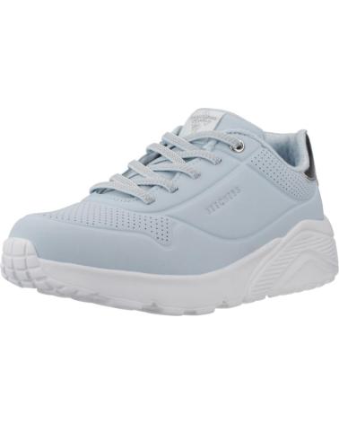 Sneaker für Mädchen SKECHERS ZAPATILLAS NINA MODELO UNO LITE-METALLIC MO COLOR AZUL LBSL