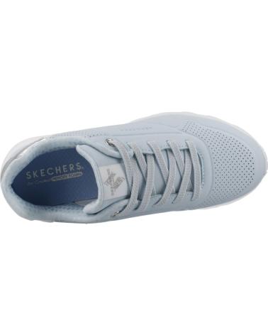 Sneaker für Mädchen SKECHERS ZAPATILLAS NINA MODELO UNO LITE-METALLIC MO COLOR AZUL LBSL