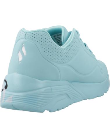SKECHERS UNO LITE METALLIC TQMT - SNEAKERS BLU CON CUORI TQMT
