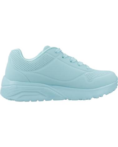SKECHERS UNO LITE METALLIC TQMT - SNEAKERS BLU CON CUORI TQMT