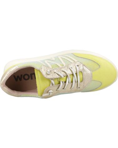 Sneaker für Damen WONDERS ZAPATILLAS MUJER MODELO A4001 COLOR AMARILLO PLTN