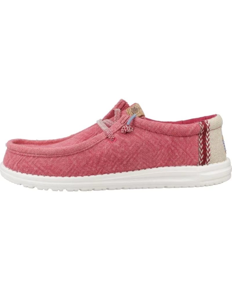 HEY DUDE HERREN SNEAKER WALLY JUTE ROT HD43085-79B REDSLV