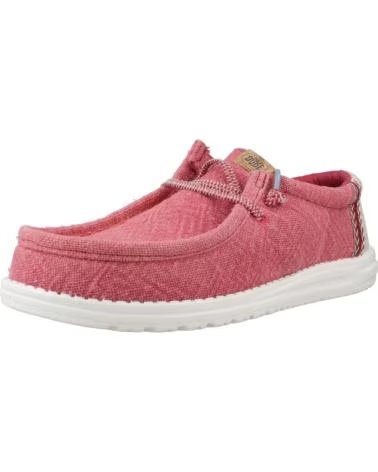 HEY DUDE HERREN SNEAKER WALLY JUTE ROT HD43085-79B REDSLV