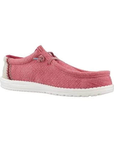 HEY DUDE HERREN SNEAKER WALLY JUTE ROT HD43085-79B REDSLV