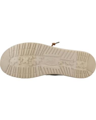 Nauticos pour Homme HEY DUDE WALLY PALM JUTE KAKI