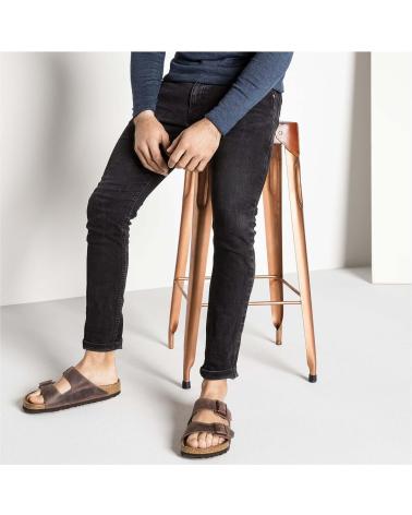 Sandalias de Hombre BIRKENSTOCK SANDALIAS ARIZONA SOFT FOOTBED OILED LEATHER PARA HOMBRE EN  MARRON