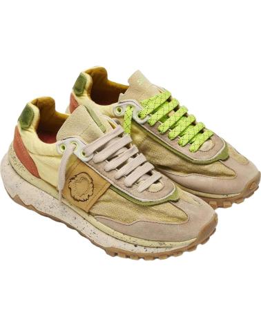 Sportivo per Donna SATORISAN ZAPATILLAS DHARMA LINEN PSYCODELIC KHAKI