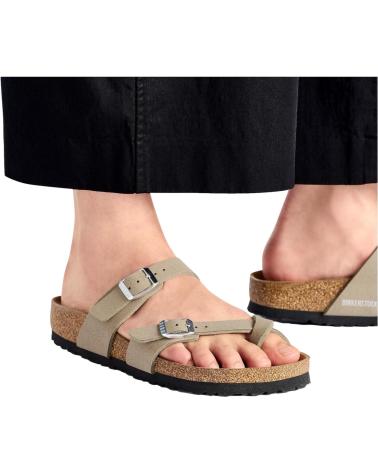 Sandali per Donna BIRKENSTOCK SANDALIAS MAYARI SYNTHETICS PARA MUJER EN COLOR MARRON