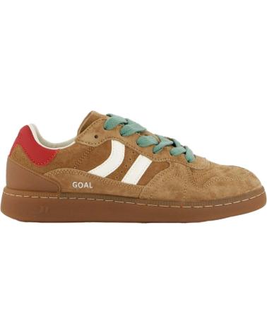 Zapatillas deporte pour Homme COOLWAY ZAPATILLAS GOAL PARA HOMBRE EN COLOR MARRON