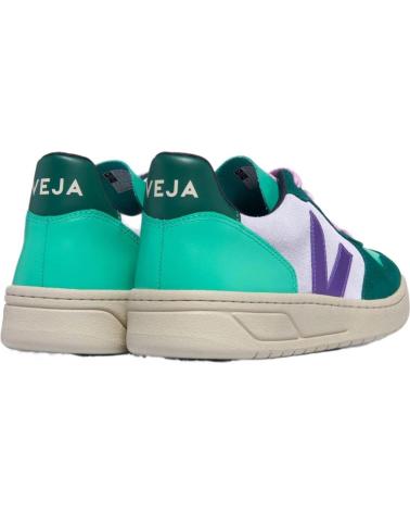 Deportivas de Mujer VEJA ZAPATILLAS V-10 PARA MUJER EN COLOR VERDE