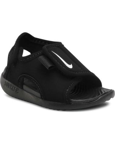 Chanclas de Niña y Niño NIKE SANDALIAS PISCINA NIOS DB9566 NEGRO