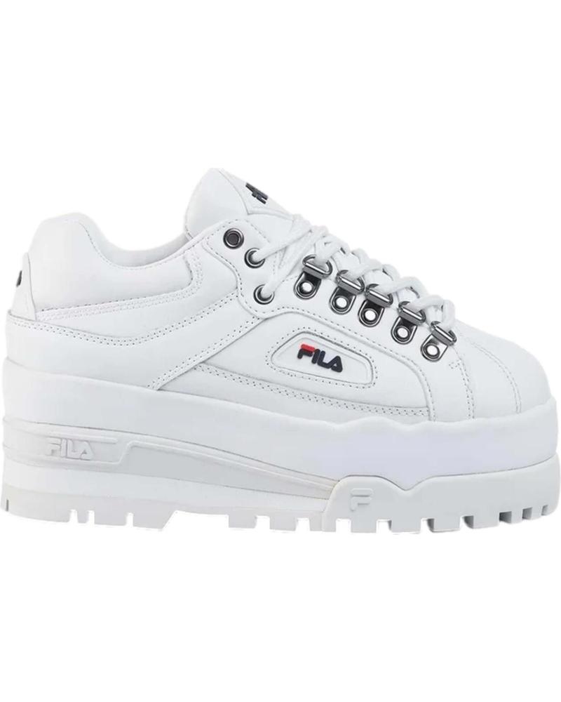 Sneaker für Damen FILA ZAPATILLAS TRAILBLAZER WEDGE PARA MUJER EN COLOR BLANCO