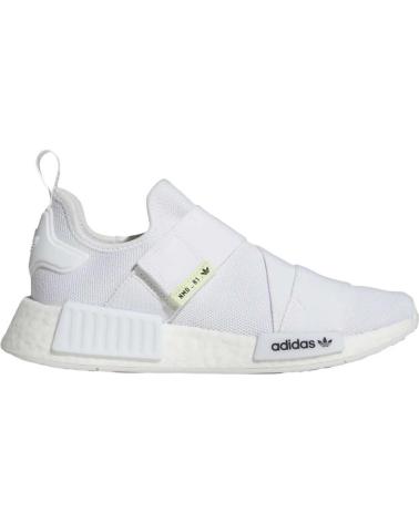 Sportivo per Bambina e Bambino ADIDAS ZAPATILLAS NMDR1 PARA MUJER EN COLOR BLANCO