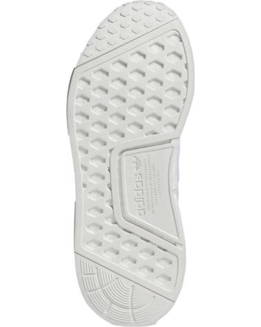Sportivo per Bambina e Bambino ADIDAS ZAPATILLAS NMDR1 PARA MUJER EN COLOR BLANCO