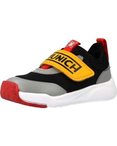 Sneaker für Mädchen und Junge MUNICH ZAPATILLAS CLAUDIA 02 PARA NINOS UNISEX EN COLOR NEGRO