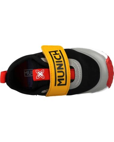 Sneaker für Mädchen und Junge MUNICH ZAPATILLAS CLAUDIA 02 PARA NINOS UNISEX EN COLOR NEGRO