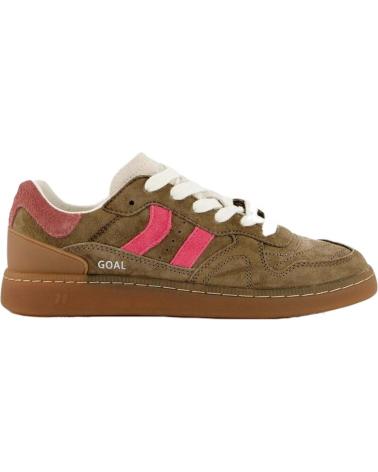Sportivo per Donna COOLWAY ZAPATILLAS GOAL PARA MUJER EN COLOR MARRON