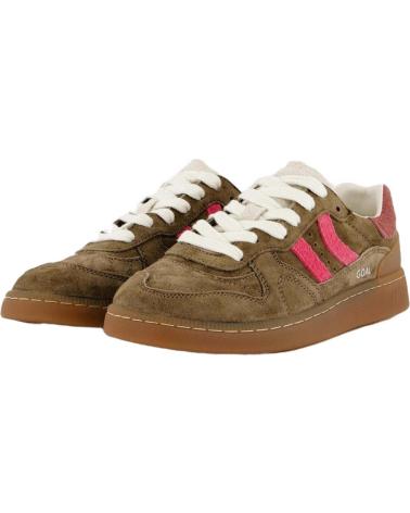 Sportivo per Donna COOLWAY ZAPATILLAS GOAL PARA MUJER EN COLOR MARRON