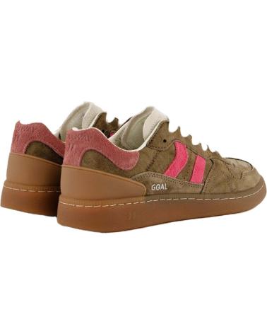 Sportivo per Donna COOLWAY ZAPATILLAS GOAL PARA MUJER EN COLOR MARRON