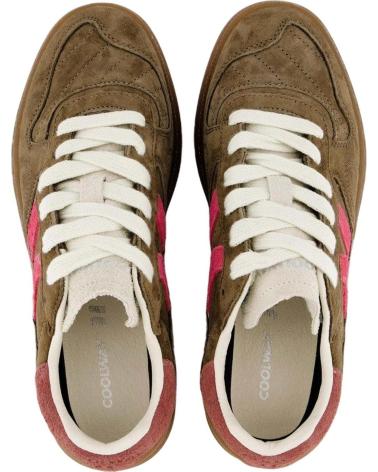 Sportivo per Donna COOLWAY ZAPATILLAS GOAL PARA MUJER EN COLOR MARRON