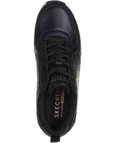SKECHERS BILLION 2 FINE SHINE - ZAPATILLAS CON CUÑA NEGRAS NEGRO SKECHERS BILLION 2 FINE SHINE - ZAPATILLAS CON CUÑA NEGRAS NEGRO