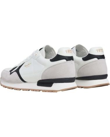 Sneaker für Herren PEPE JEANS ZAPATILLAS BRIT SUPRA PARA HOMBRE EN COLOR BLANCO