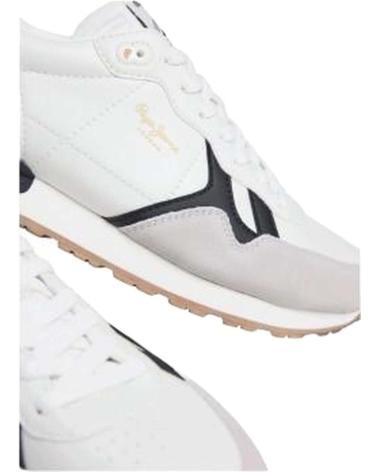 Sneaker für Herren PEPE JEANS ZAPATILLAS BRIT SUPRA PARA HOMBRE EN COLOR BLANCO