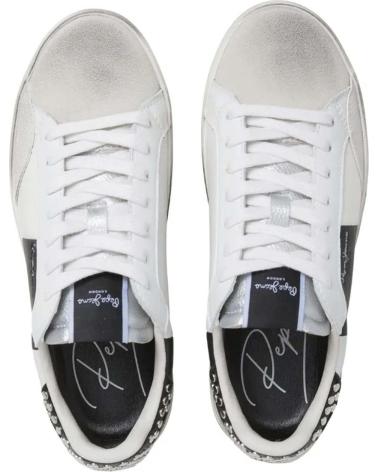 Deportivas-De-Mujer-PEPE-JEANS-DEPORTIVO-MUJER-PLS31568-BLANCO