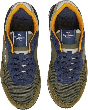 Sneaker für Junge PEPE JEANS ZAPATILLAS LONDON FOREST PARA NINOS EN COLOR VERDE