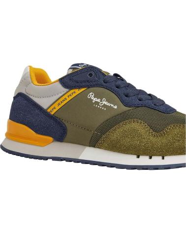 Sneaker für Junge PEPE JEANS ZAPATILLAS LONDON FOREST PARA NINOS EN COLOR VERDE