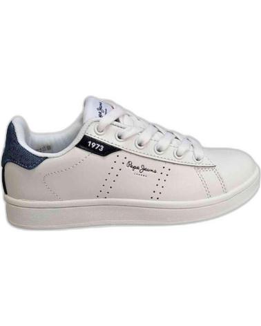 Sportivo per Bambina e Bambino PEPE JEANS PBS30545 BLANCO