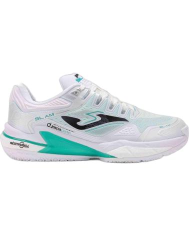 JOMA SLAM MEN 2402 INDOOR SOCCER SHOES WHITE BLANCO