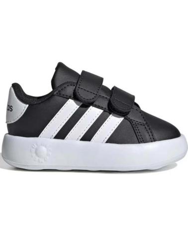 Sportivo per Bambina e Bambino ADIDAS ZAPATILLAS GRAND COURT 2 0 CF I BLANCAS ID5272 CASUAL NEGRO