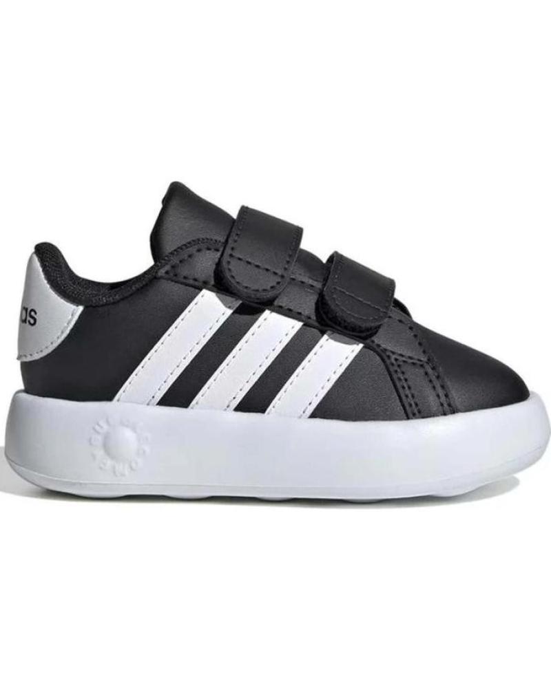 Sportivo per Bambina e Bambino ADIDAS ZAPATILLAS GRAND COURT 2 0 CF I BLANCAS ID5272 CASUAL NEGRO