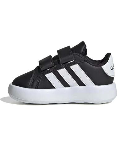 Sportivo per Bambina e Bambino ADIDAS ZAPATILLAS GRAND COURT 2 0 CF I BLANCAS ID5272 CASUAL NEGRO