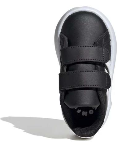 Sportivo per Bambina e Bambino ADIDAS ZAPATILLAS GRAND COURT 2 0 CF I BLANCAS ID5272 CASUAL NEGRO