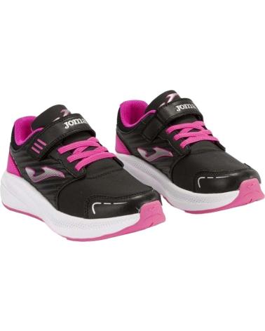 ZAPATILLAS JOMA FURY JR NEGRAS 2428 PARA NIÑA BLACK