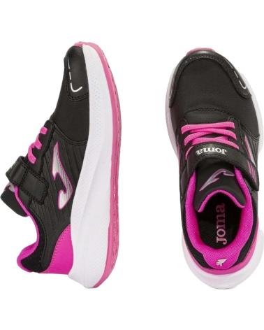 ZAPATILLAS JOMA FURY JR NEGRAS 2428 PARA NIÑA BLACK
