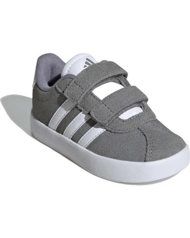ADIDAS VL COURT 3.0 CF I KLETTVERSCHLUSS-SNEAKER - GRAU GREY