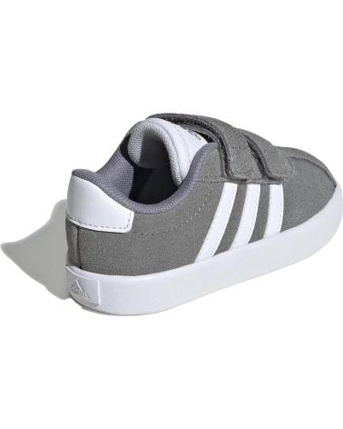 ADIDAS VL COURT 3.0 CF I KLETTVERSCHLUSS-SNEAKER - GRAU GREY