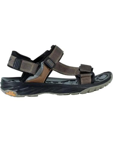 HI-TEC CHANCLAS OLIVE-BLACK-YELLOW