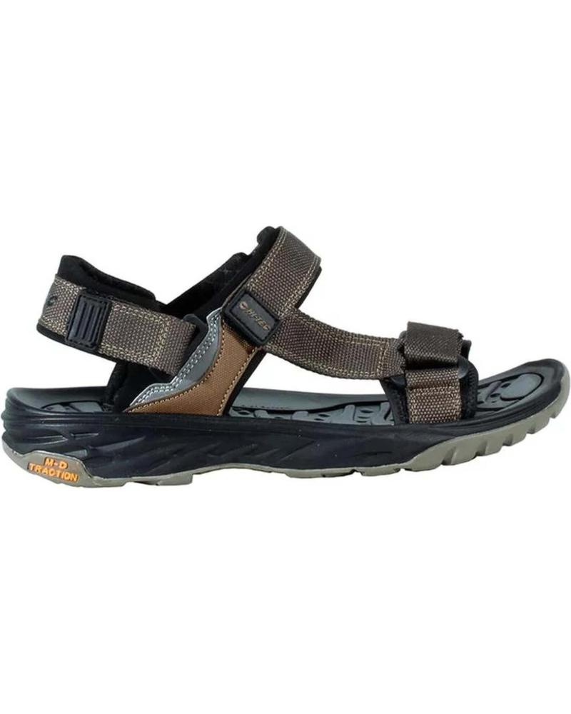 HI-TEC CHANCLAS OLIVE-BLACK-YELLOW
