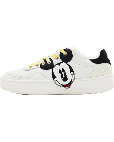 SNEAKERS DESIGUAL FANCY MICKEY WHITE DA DONNA BIANCHE WHITE